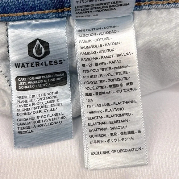 Levi’s NEW Women’s 22W Stretchy High Waisted Mom Distressed Tapered Leg Jean - Picture 8 of 12